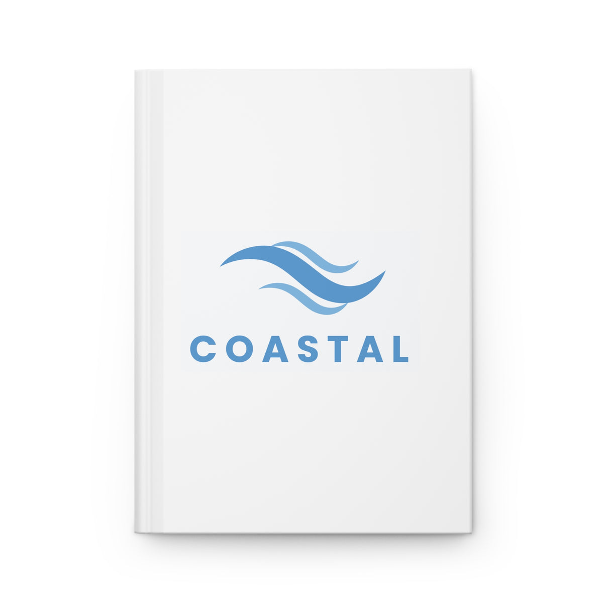 COASTAL Lined Hardcover Journal (Engraved)