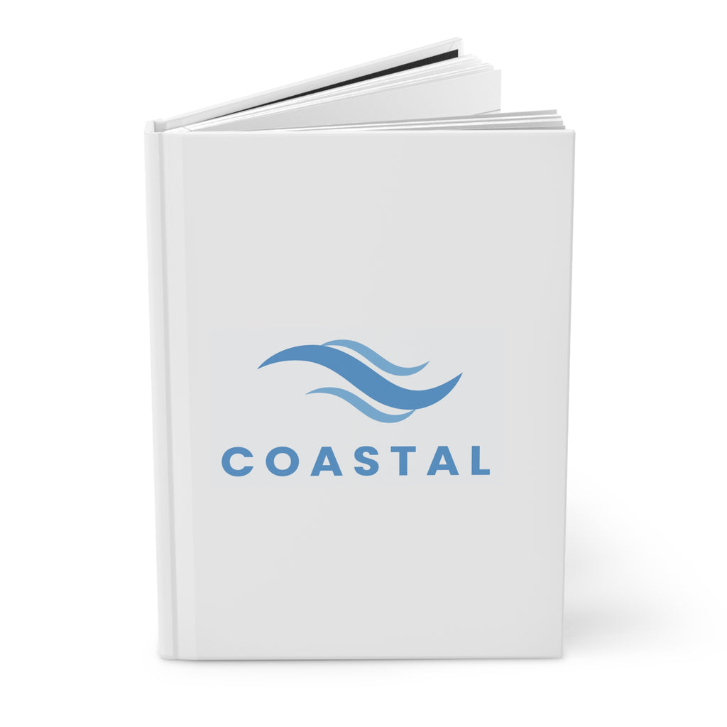 COASTAL Lined Hardcover Journal (Engraved)